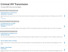 Tablet Screenshot of criminal-hiv-transmission.blogspot.com