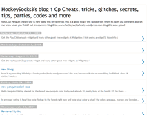Tablet Screenshot of hockeysocks3cpcheats.blogspot.com