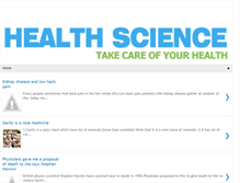 Tablet Screenshot of healthscience24.blogspot.com