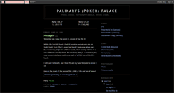 Desktop Screenshot of palikarispokerpalace.blogspot.com