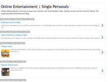 Tablet Screenshot of entertainspot.blogspot.com
