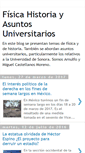 Mobile Screenshot of fisicahistoriayasuntosuniversitarios.blogspot.com