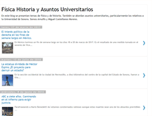 Tablet Screenshot of fisicahistoriayasuntosuniversitarios.blogspot.com