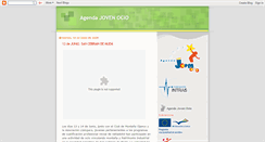 Desktop Screenshot of agendajovenocio.blogspot.com