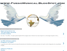 Tablet Screenshot of fuegomusical.blogspot.com