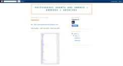 Desktop Screenshot of photographygrants-annexes.blogspot.com