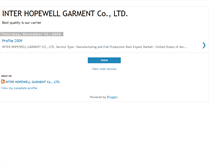 Tablet Screenshot of interhopewell.blogspot.com
