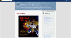 Desktop Screenshot of imagenesdedragonball.blogspot.com