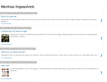 Tablet Screenshot of meninas-impossiveis.blogspot.com