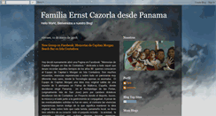 Desktop Screenshot of familiaernstcazorladesdepanama.blogspot.com