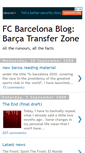 Mobile Screenshot of fcbtransfers.blogspot.com