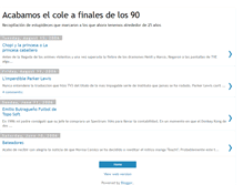 Tablet Screenshot of afinalesdelos90.blogspot.com