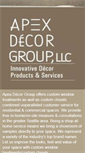 Mobile Screenshot of apexdecorgroup.blogspot.com