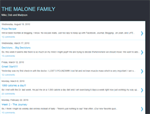 Tablet Screenshot of michaelanddebbiemalone.blogspot.com