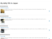 Tablet Screenshot of daily-life-japan.blogspot.com