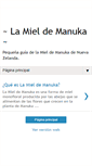 Mobile Screenshot of lamieldemanuka.blogspot.com
