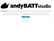 Tablet Screenshot of andybattstudiorental.blogspot.com