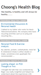 Mobile Screenshot of choongishealthy.blogspot.com
