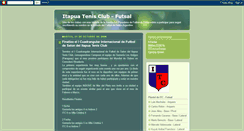 Desktop Screenshot of itapuatenisclubfutsal.blogspot.com