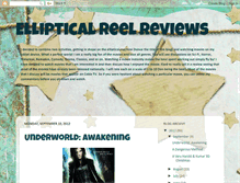 Tablet Screenshot of ellipticalreelreviews.blogspot.com