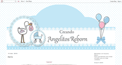 Desktop Screenshot of creandoangelitosreborn.blogspot.com