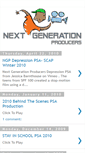 Mobile Screenshot of nextgenerationproducers.blogspot.com