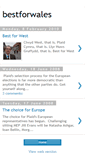 Mobile Screenshot of bestforwales.blogspot.com