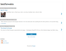 Tablet Screenshot of bestforwales.blogspot.com