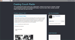 Desktop Screenshot of castingcouchradio.blogspot.com