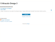 Tablet Screenshot of integratori-omega-3.blogspot.com