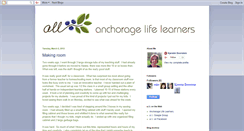 Desktop Screenshot of anchoragelifelearners.blogspot.com