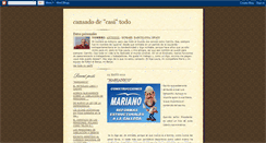 Desktop Screenshot of cansaditodecasitodo.blogspot.com