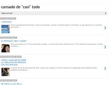 Tablet Screenshot of cansaditodecasitodo.blogspot.com
