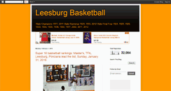 Desktop Screenshot of leesburgyellowjacketsbasketball.blogspot.com