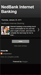 Mobile Screenshot of nedbank-internetbanking.blogspot.com