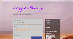 Desktop Screenshot of maggievanwell.blogspot.com