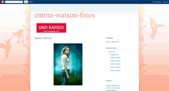 Desktop Screenshot of emma-watson-fotos.blogspot.com