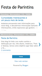 Mobile Screenshot of festadeparintins.blogspot.com