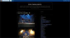 Desktop Screenshot of evs-skoleavis.blogspot.com