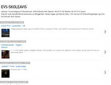 Tablet Screenshot of evs-skoleavis.blogspot.com