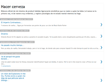 Tablet Screenshot of hacer-cerveza.blogspot.com