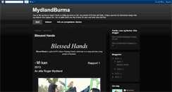 Desktop Screenshot of mydlandburma.blogspot.com