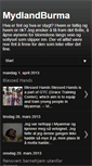 Mobile Screenshot of mydlandburma.blogspot.com