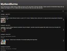 Tablet Screenshot of mydlandburma.blogspot.com