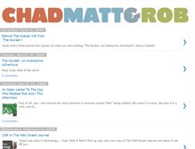 Tablet Screenshot of chadmattandrob.blogspot.com