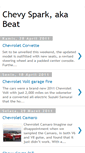 Mobile Screenshot of chevysparknew.blogspot.com