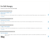 Tablet Screenshot of im-still-hungry.blogspot.com