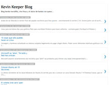 Tablet Screenshot of kevinkeeper.blogspot.com
