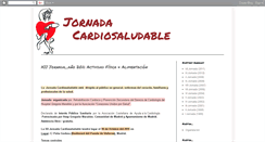 Desktop Screenshot of jornadacardiosaludable.blogspot.com