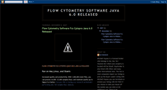 Desktop Screenshot of flowcytometrysoftwarejava.blogspot.com